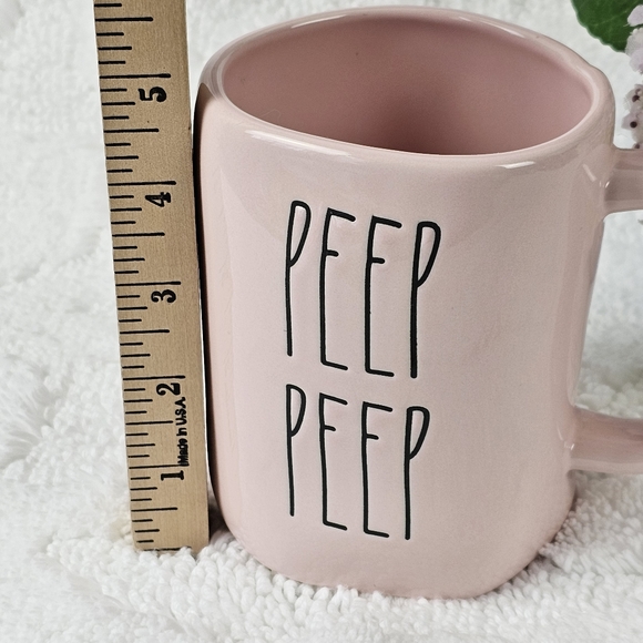NWOT Rae Dunn Peep Peep Pink Mug - Picture 6 of 7